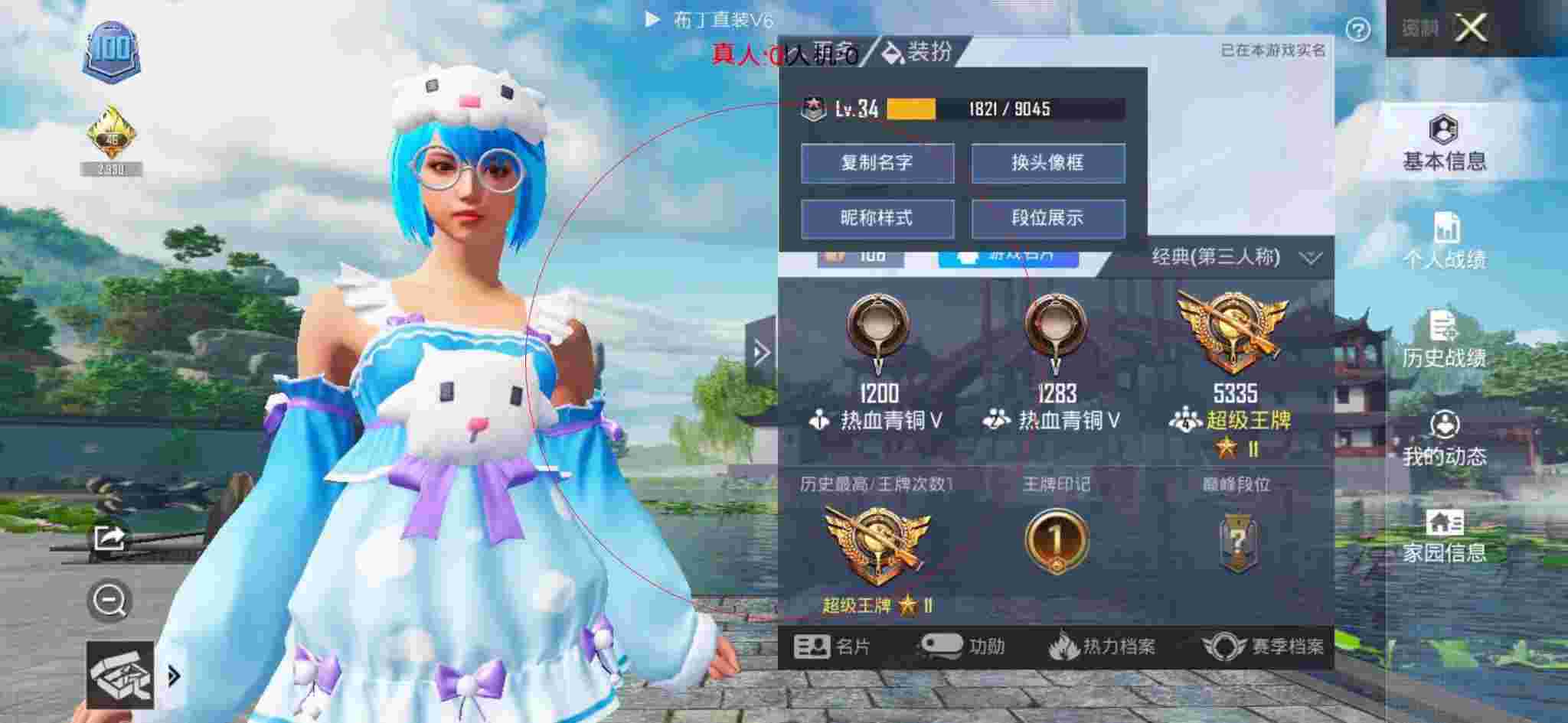 和平精英布丁直装透视 - 和平精英-和平辅助卡通图片简笔画可爱辅助预览图
